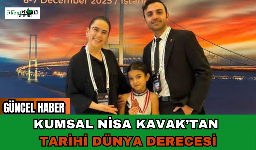 Kumsal Nisa Kavak’tan Tarihi Dünya Derecesi