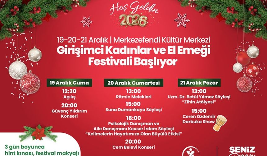 Merkezefendi Girişimci Kadınlar Ve El Emeği Festivali