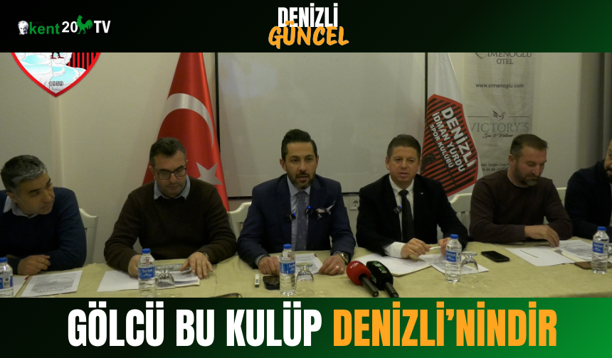 Gölcü: Bu Kulüp Denizli’nindir