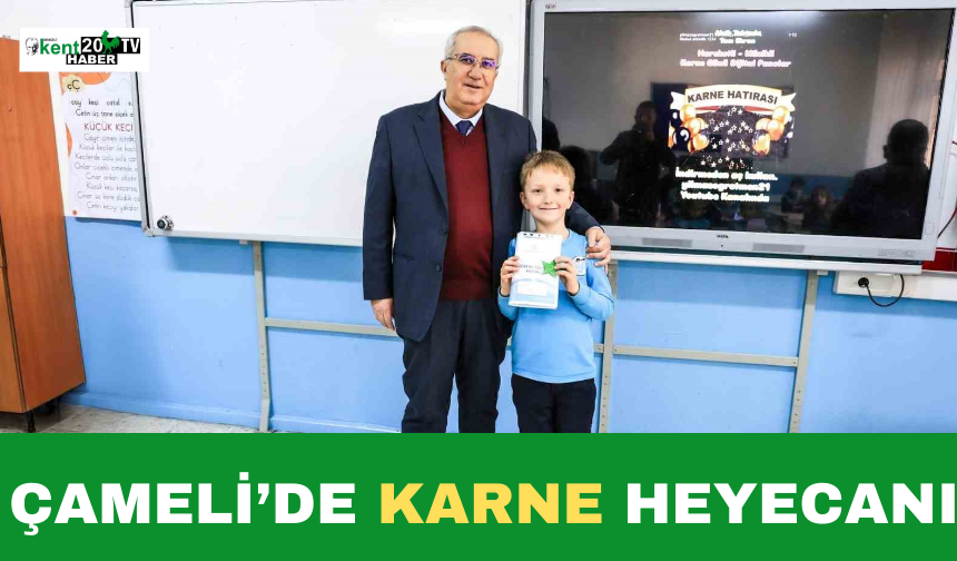 Çameli’de Karne Heyecanı