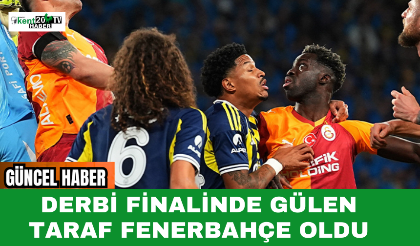 Derbi Finalinde Gülen Taraf Fenerbahçe Oldu