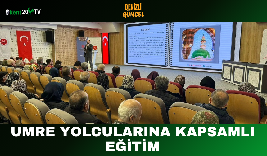 Umre Yolcularına Kapsamlı Eğitim