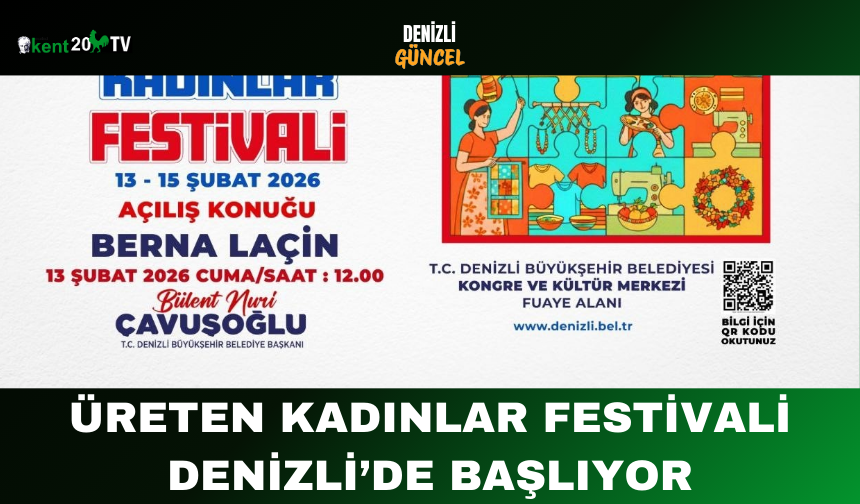 Üreten Kadınlar Festivali Denizli’de Başlıyor