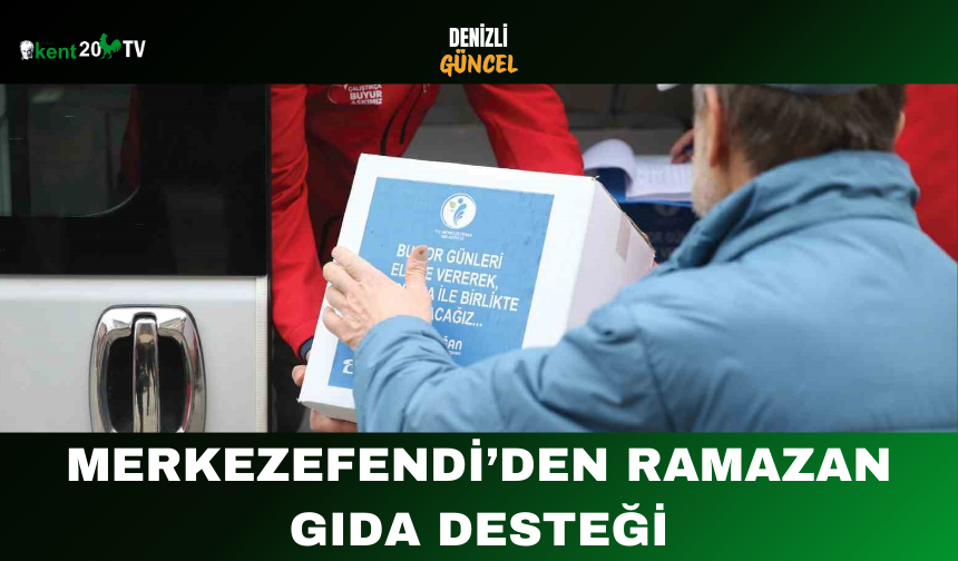 Merkezefendi’den Ramazan Gıda Desteği