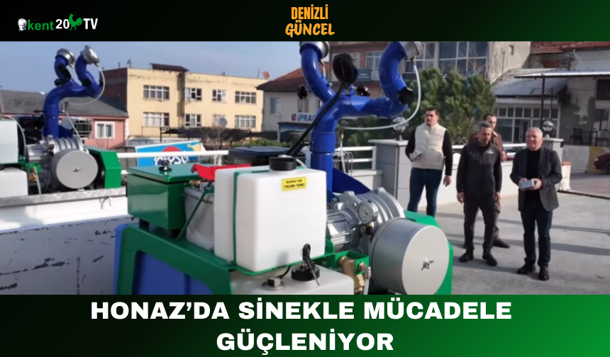 Honaz’da Sinekle Mücadele Güçleniyor