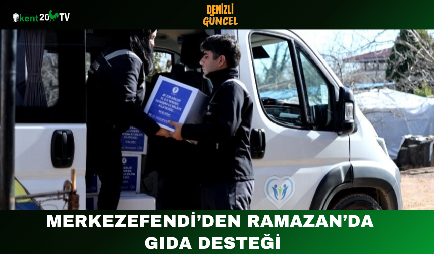 Merkezefendi’den Ramazan’da Gıda Desteği