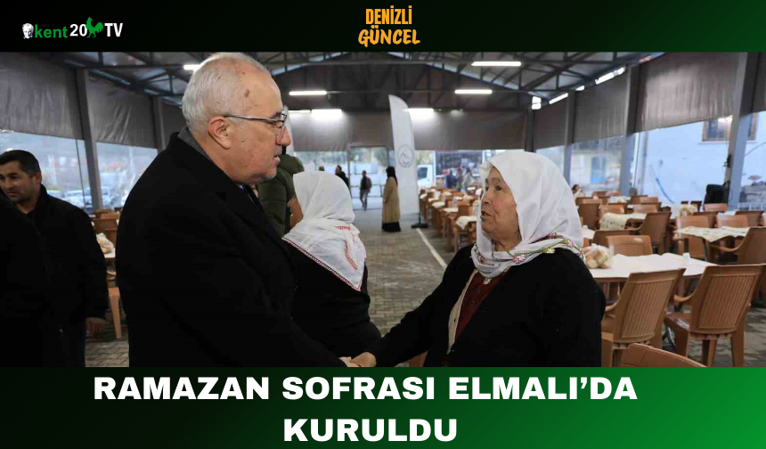 Ramazan Sofrası Elmalı’da Kuruldu