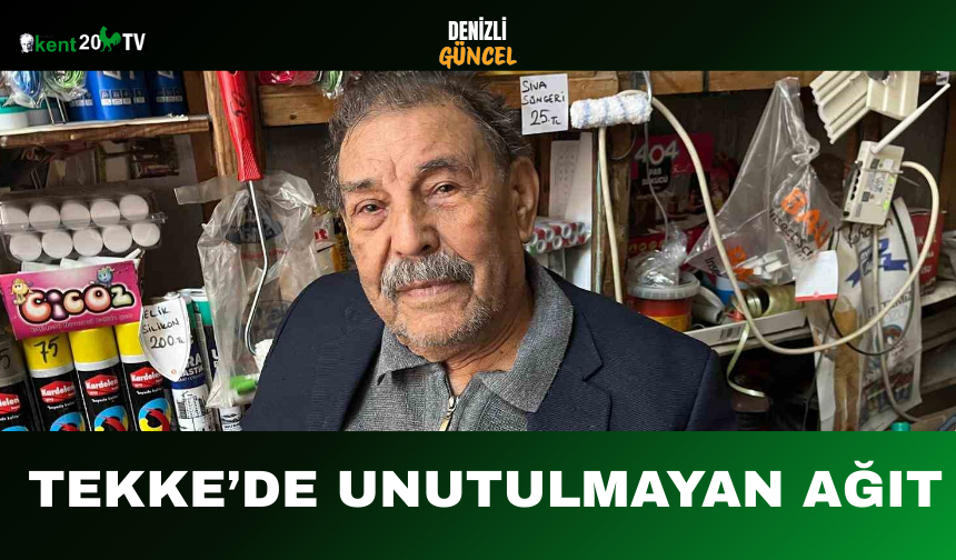 Tekke’de Unutulmayan Ağıt