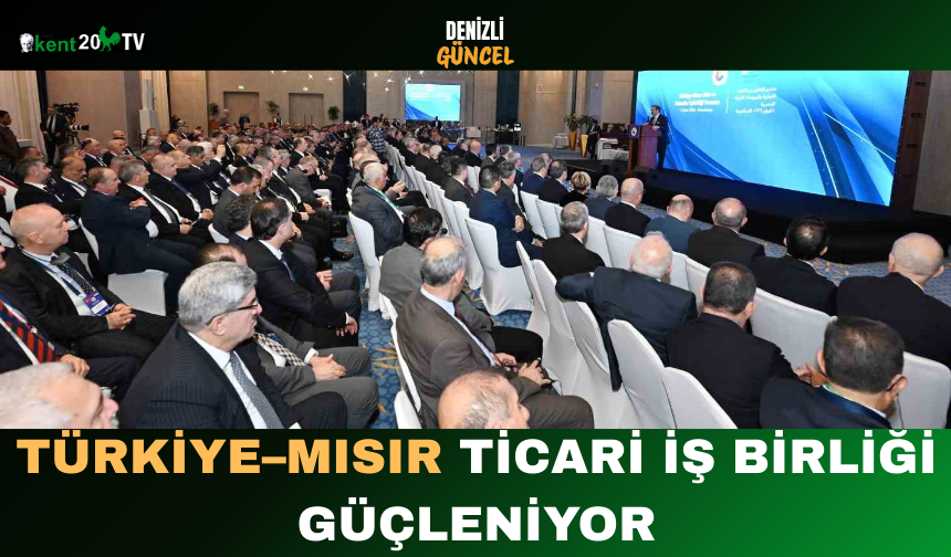 DTO Başkanı Erdoğan Mısır’da