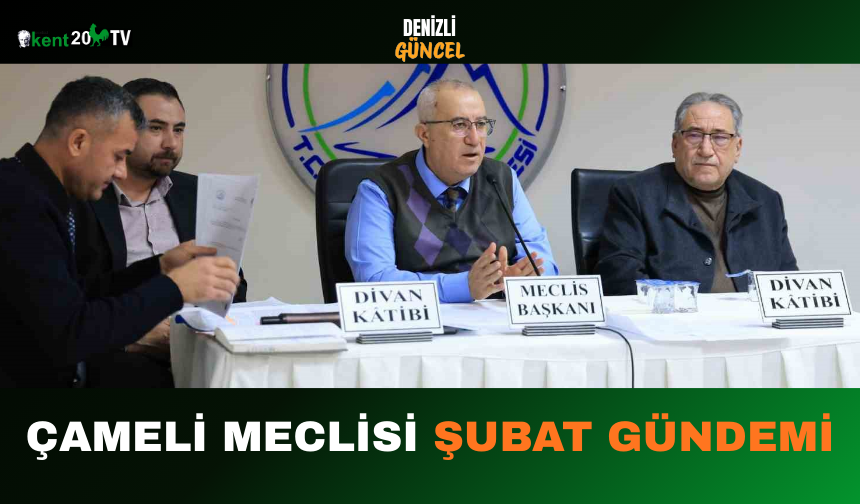 Çameli Meclisi Şubat Gündemi