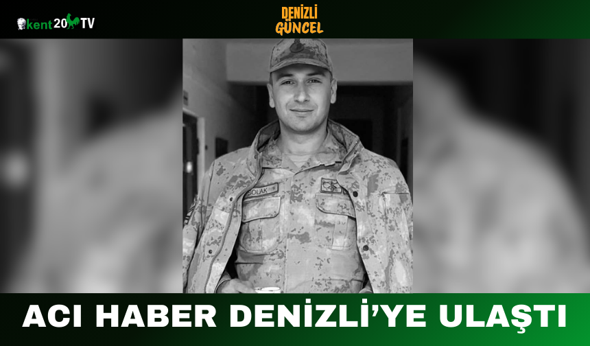 Acı Haber Denizli’ye Ulaştı