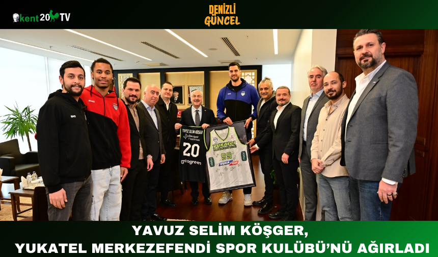 Yavuz Selim Köşger, Yukatel Merkezefendi Spor Kulübü’nü Ağırladı