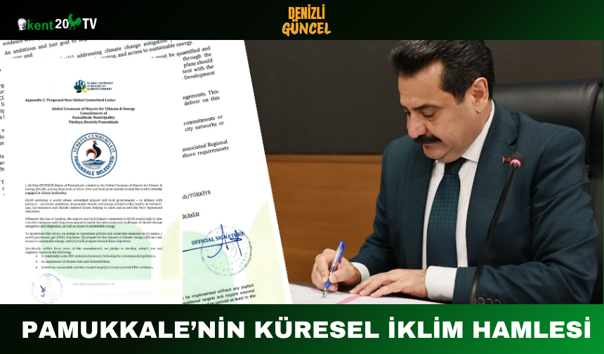 Pamukkale’nin Küresel İklim Hamlesi