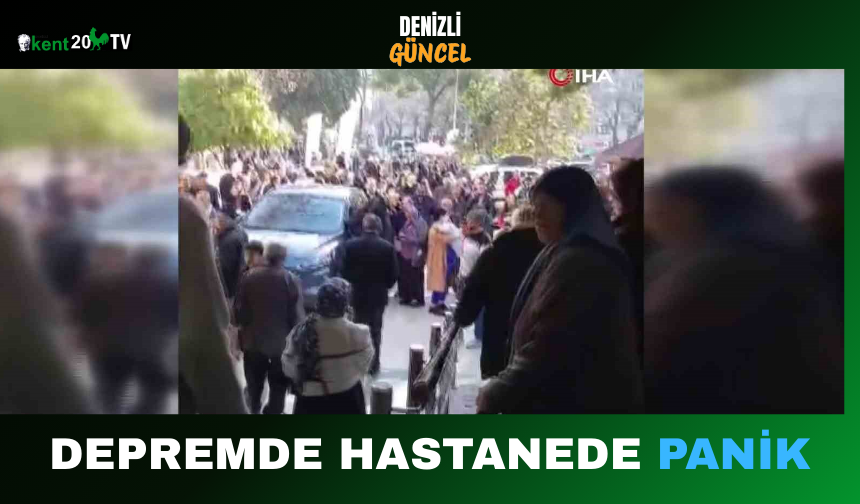 Depremde Hastanede Panik
