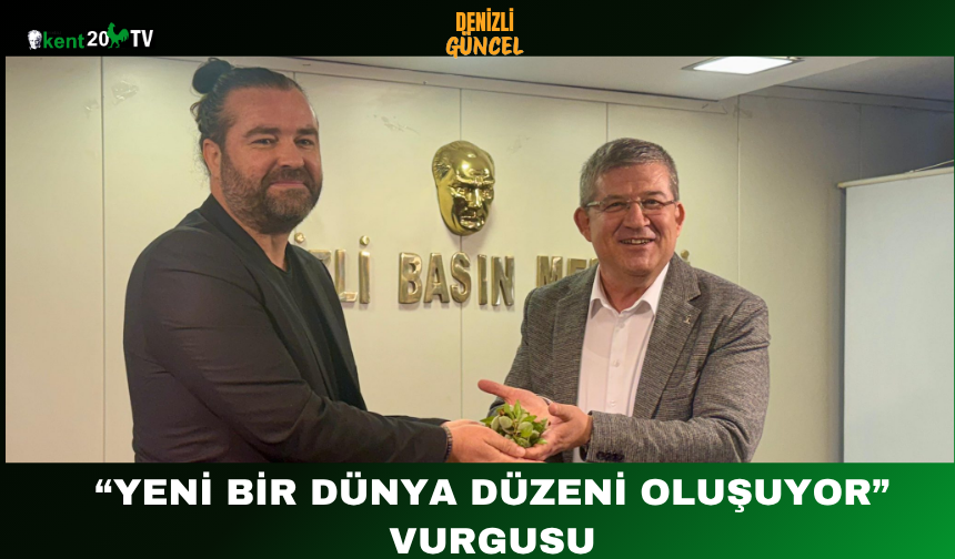 “Yeni Bir Dünya Düzeni Oluşuyor” Vurgusu
