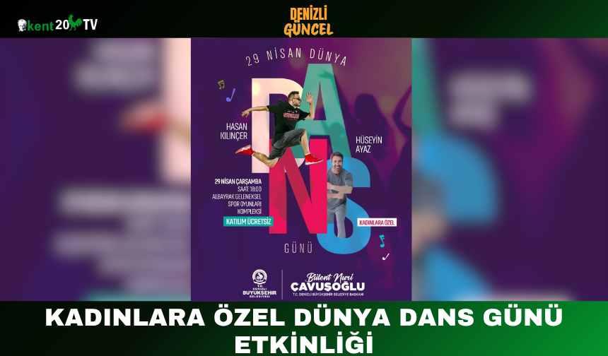 Kadınlara Özel Dünya Dans Günü Etkinliği