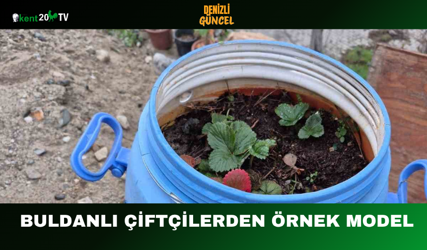 Buldanlı Çiftçilerden Örnek Model