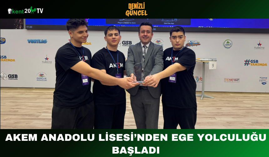 AKEM Anadolu Lisesi’nden Ege Yolculuğu Başladı