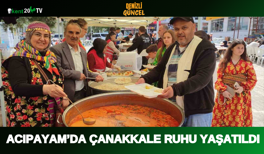 Acıpayam’da Çanakkale Ruhu Yaşatıldı