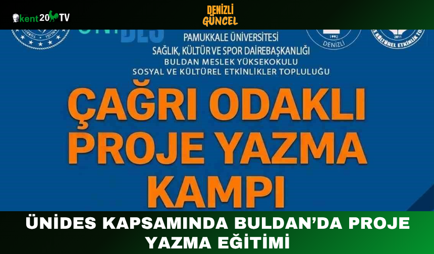 ÜNİDES Kapsamında Buldan’da Proje Yazma Eğitimi