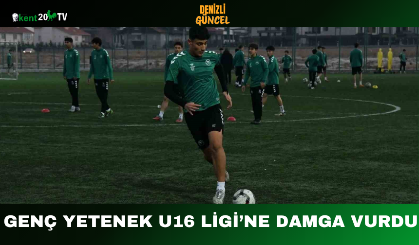 Genç Yetenek U16 Ligi’ne Damga Vurdu