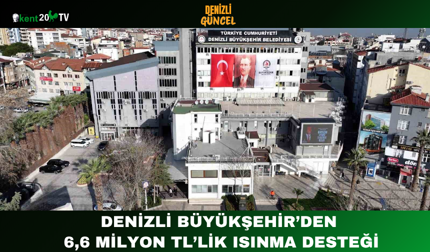 Denizli Büyükşehir’den 6,6 Milyon TL’lik Isınma Desteği
