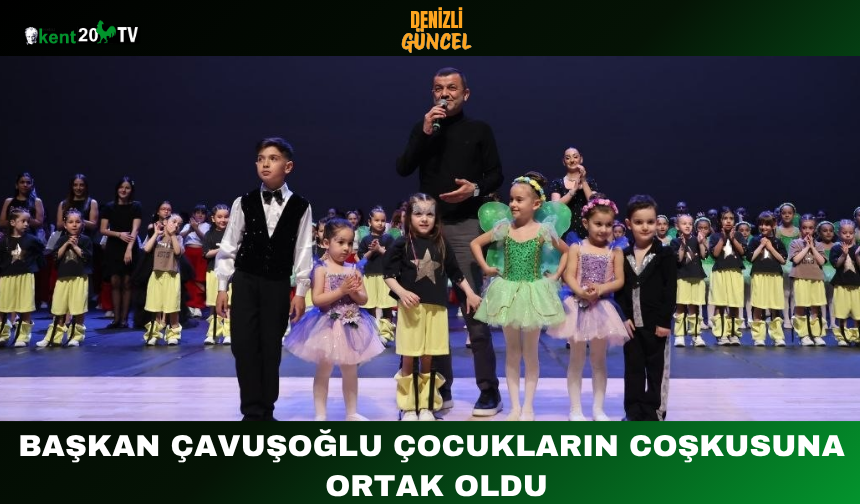 Başkan Çavuşoğlu Çocukların Coşkusuna Ortak Oldu