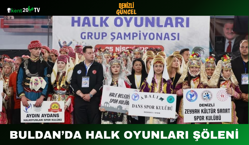 Buldan’da Halk Oyunları Şöleni