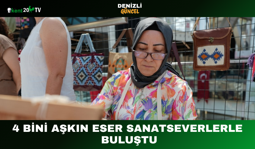 4 Bini Aşkın Eser Sanatseverlerle Buluştu