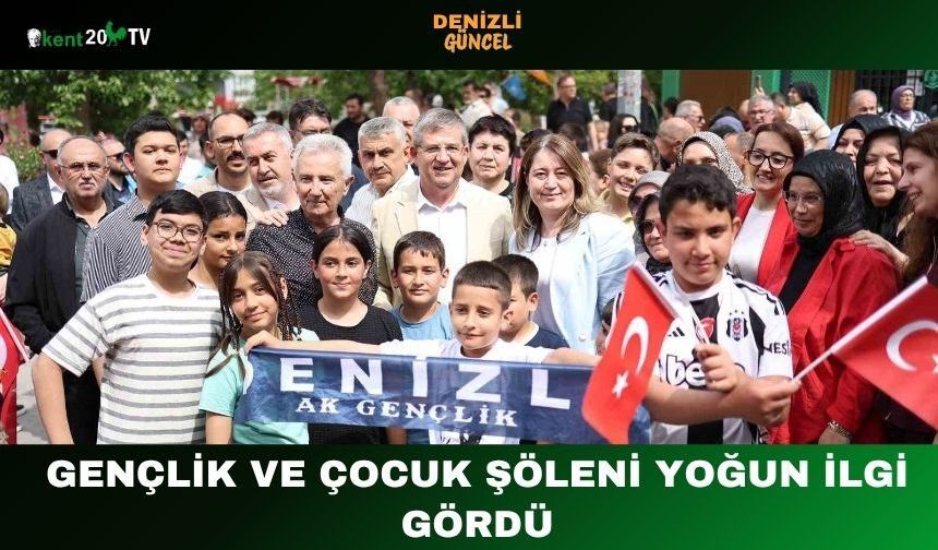 Gençlik ve Çocuk Şöleni Yoğun İlgi Gördü