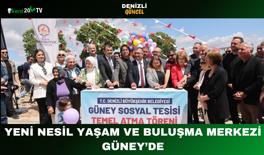 Yeni Nesil Yaşam ve Buluşma Merkezi Güney’de