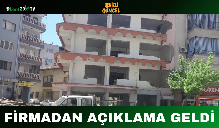 Firmadan Açıklama Geldi