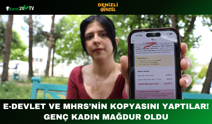 E-Devlet ve MHRS’nin Kopyasını Yaptılar! Genç Kadın Mağdur Oldu