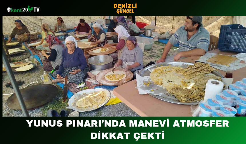 Yunus Pınarı’nda Manevi Atmosfer Dikkat Çekti