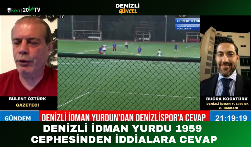 DENİZLİ İDMAN YURDU 1959 CEPHESİNDEN İDDİALARA CEVAP
