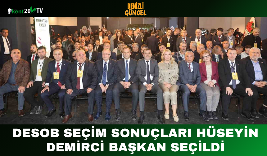 DESOB Seçim Sonuçları Hüseyin Demirci 10 Oy Farkla Başkan Seçildi