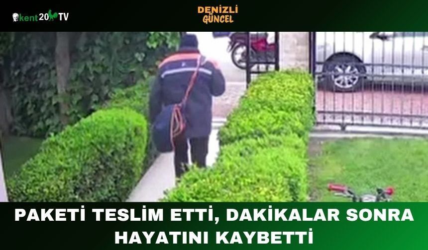 Paketi Teslim Etti, Dakikalar Sonra Hayatını Kaybetti