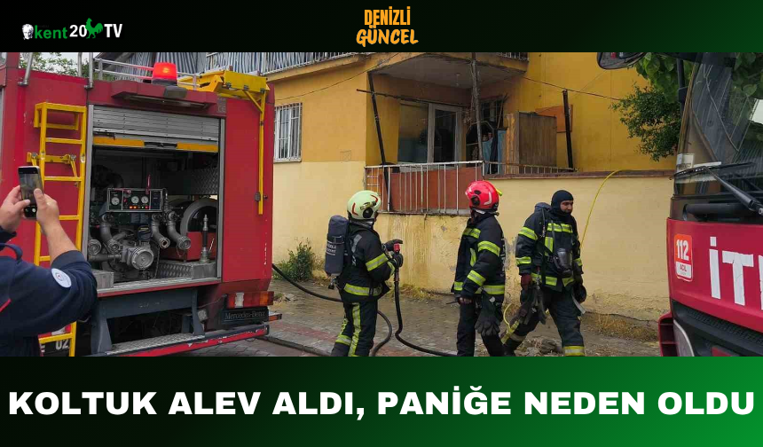 Koltuk Alev Aldı, Paniğe Neden Oldu
