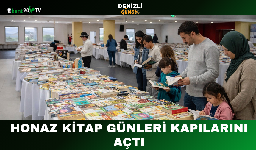 Honaz Kitap Günleri Kapılarını Açtı