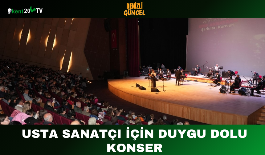 Usta Sanatçı İçin Duygu Dolu Konser