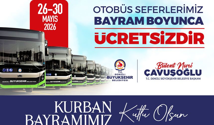 Denizli Büyükşehir Belediyesi 27 Mayıs 2026 Kurban Bayramı Mesajı