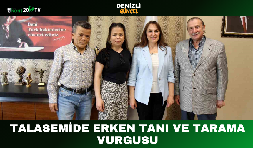 Talasemide Erken Tanı ve Tarama Vurgusu