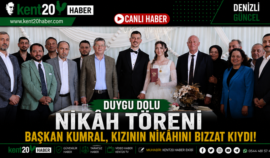 DUYGU DOLU NİKAH TÖRENİ