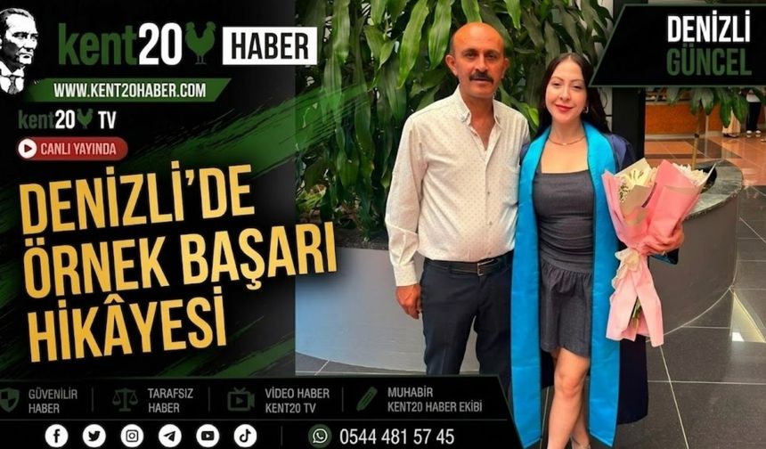Denizli’de örnek başarı hikâyesi