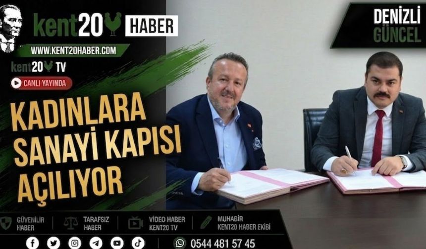 Kadınlara Sanayi Kapısı Açılıyor