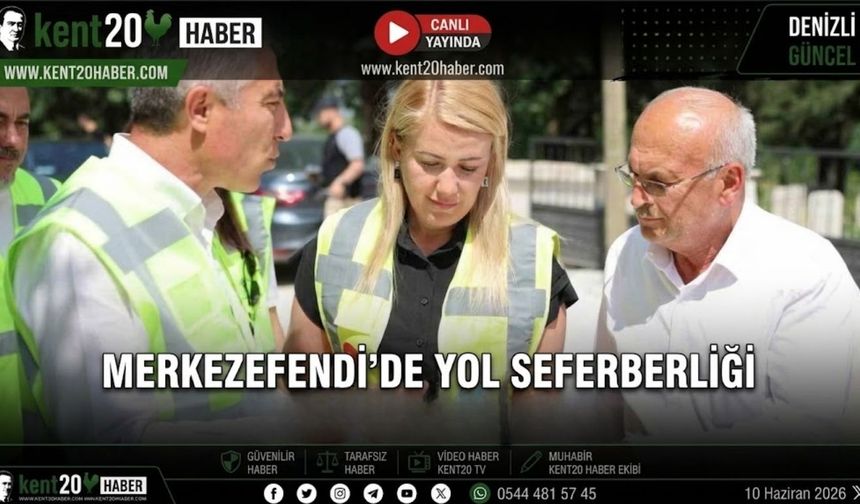 Merkezefendi’de Yol Seferberliği