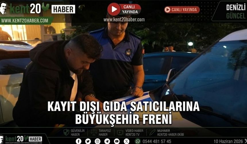 Kayıt Dışı Gıda Satıcılarına Büyükşehir Freni