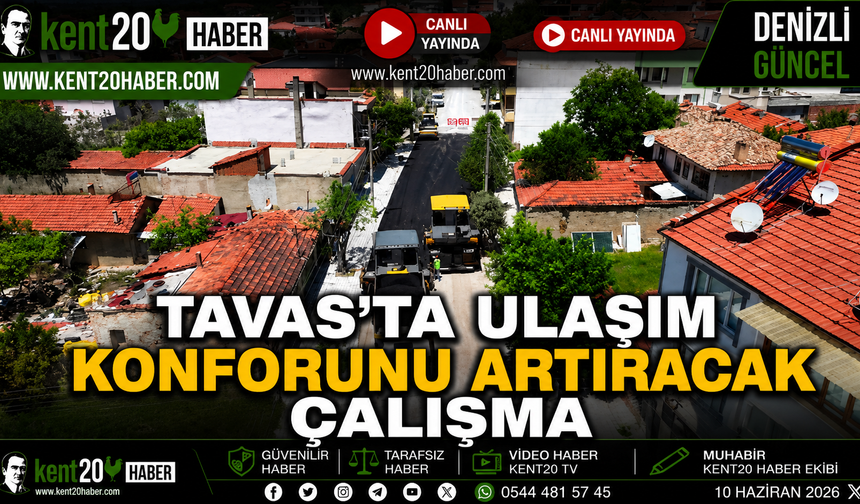 Tavas’ta Ulaşım Konforunu Artıracak Çalışma