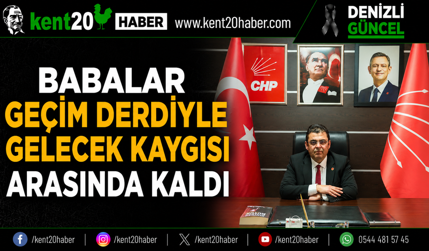 Babalar Geçim Derdiyle Gelecek Kaygısı Arasında Kaldı