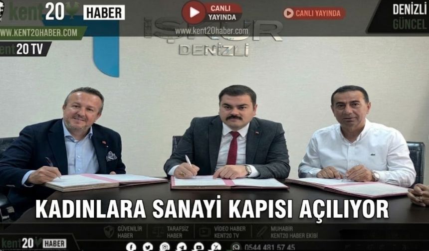 Kadınlara Sanayi Kapısı Açılıyor